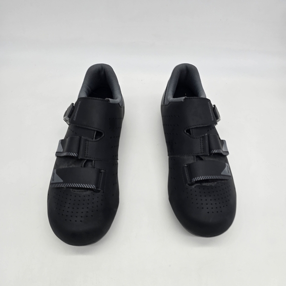 Shimano RP3 Road Cycling Shoes Black Men's 9 Size 42 Clipless SPD-SL Cleats - Picture 4 of 11